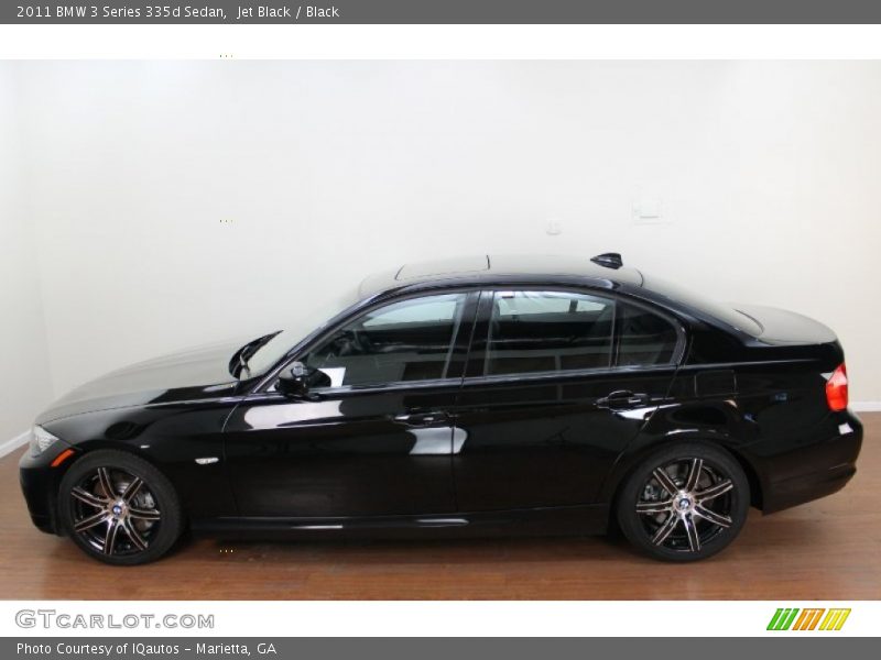 Jet Black / Black 2011 BMW 3 Series 335d Sedan