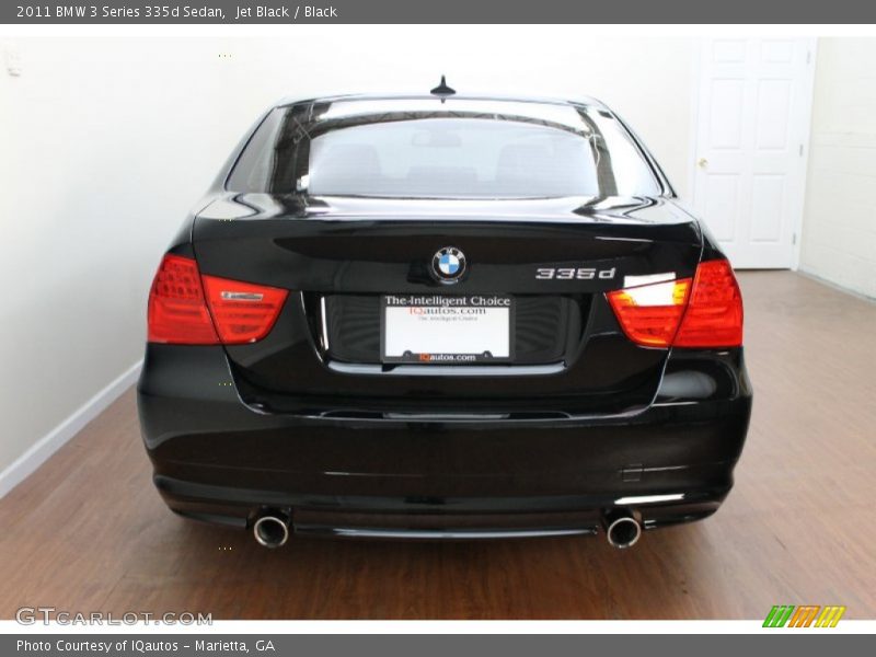 Jet Black / Black 2011 BMW 3 Series 335d Sedan