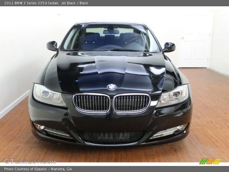 Jet Black / Black 2011 BMW 3 Series 335d Sedan