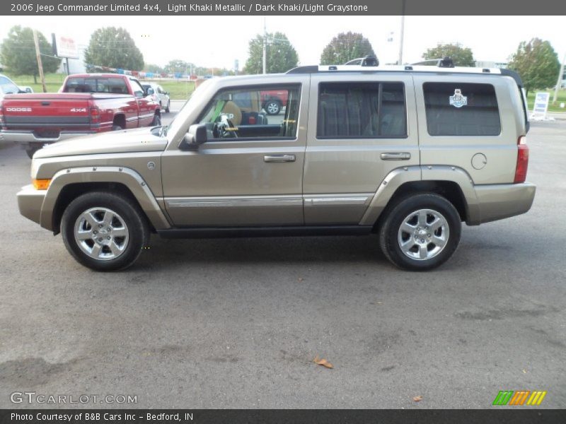 Light Khaki Metallic / Dark Khaki/Light Graystone 2006 Jeep Commander Limited 4x4