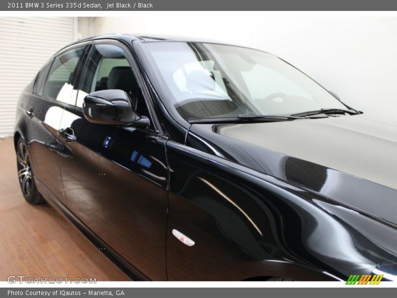 Jet Black / Black 2011 BMW 3 Series 335d Sedan
