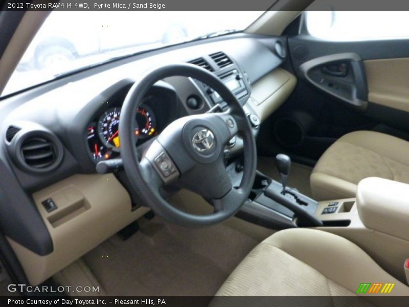 Pyrite Mica / Sand Beige 2012 Toyota RAV4 I4 4WD