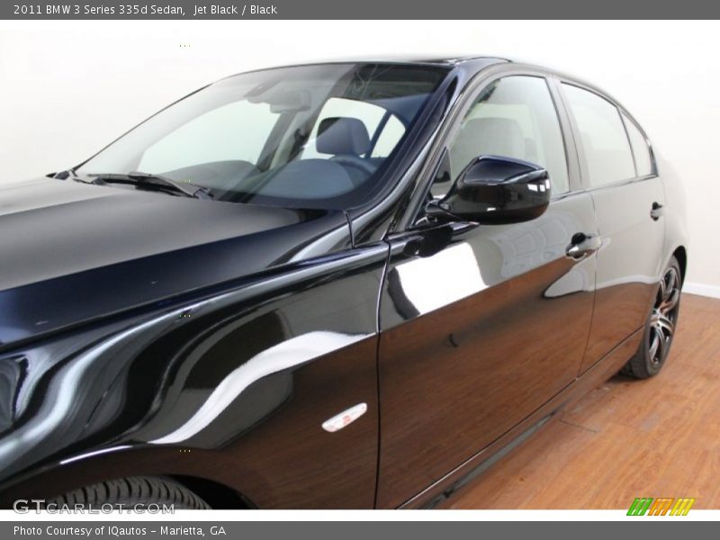 Jet Black / Black 2011 BMW 3 Series 335d Sedan