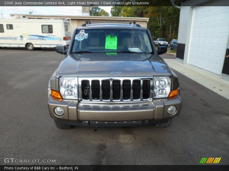 Light Khaki Metallic / Dark Khaki/Light Graystone 2006 Jeep Commander Limited 4x4