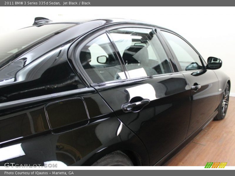 Jet Black / Black 2011 BMW 3 Series 335d Sedan