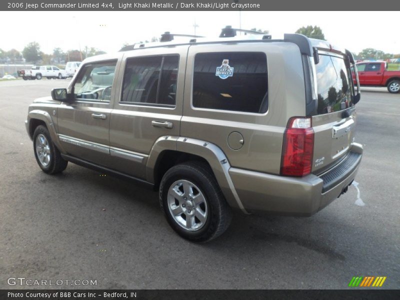 Light Khaki Metallic / Dark Khaki/Light Graystone 2006 Jeep Commander Limited 4x4