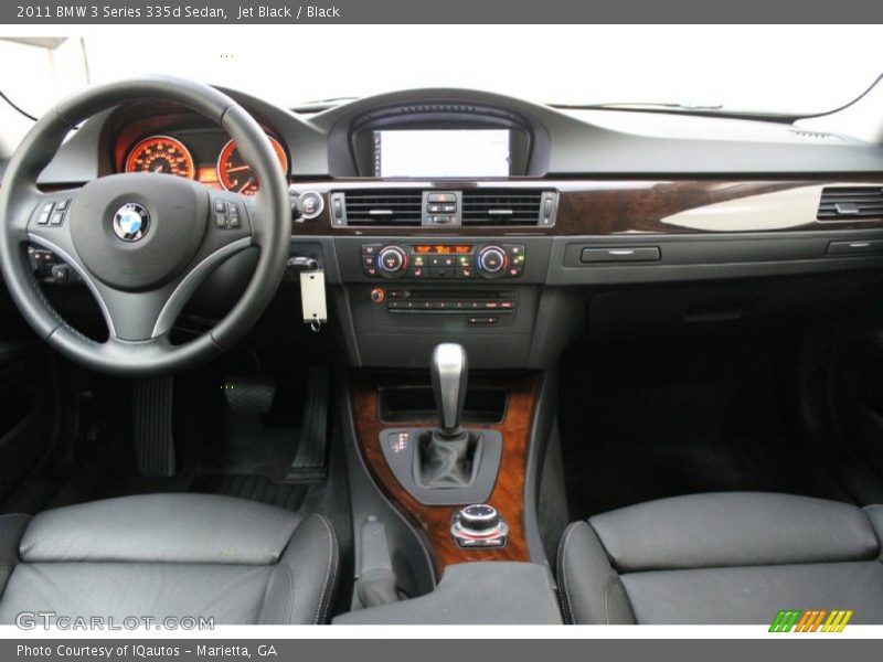 Dashboard of 2011 3 Series 335d Sedan