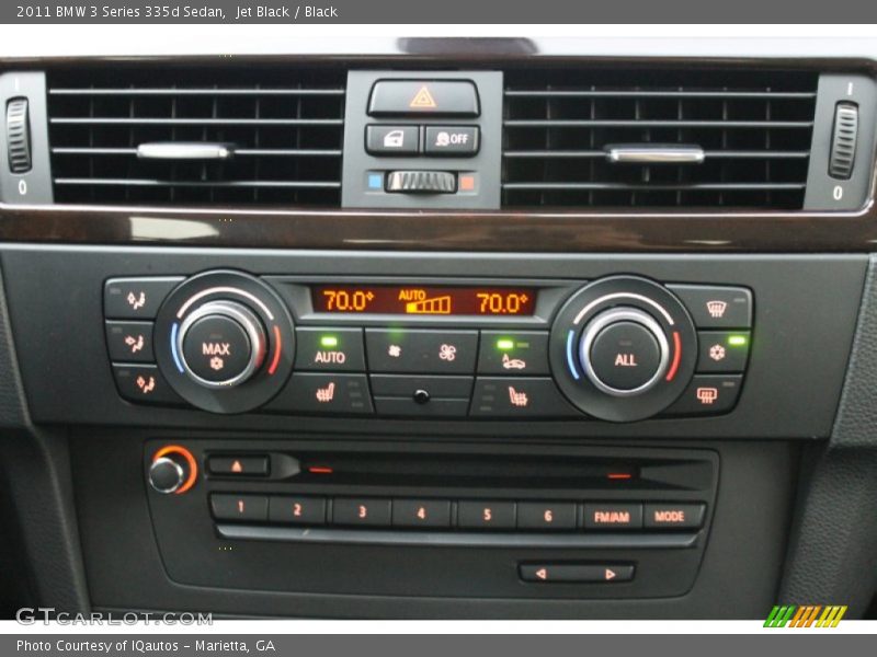 Jet Black / Black 2011 BMW 3 Series 335d Sedan