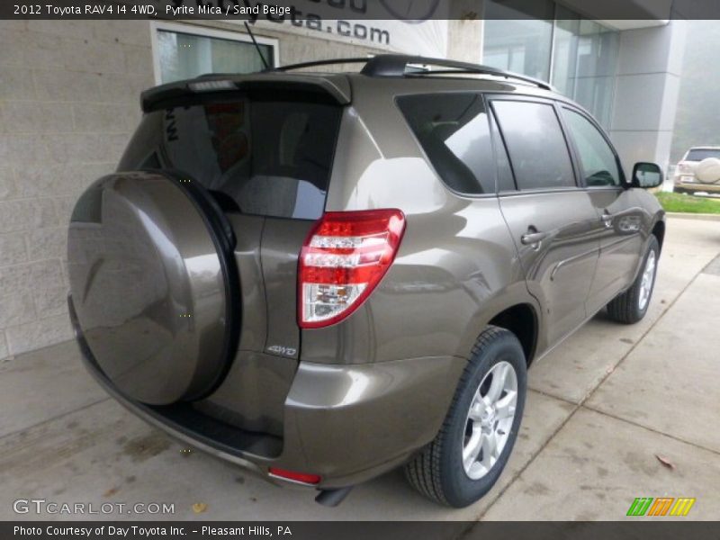 Pyrite Mica / Sand Beige 2012 Toyota RAV4 I4 4WD
