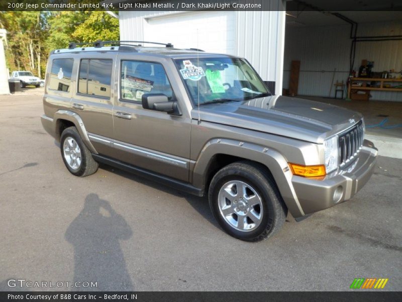 Light Khaki Metallic / Dark Khaki/Light Graystone 2006 Jeep Commander Limited 4x4