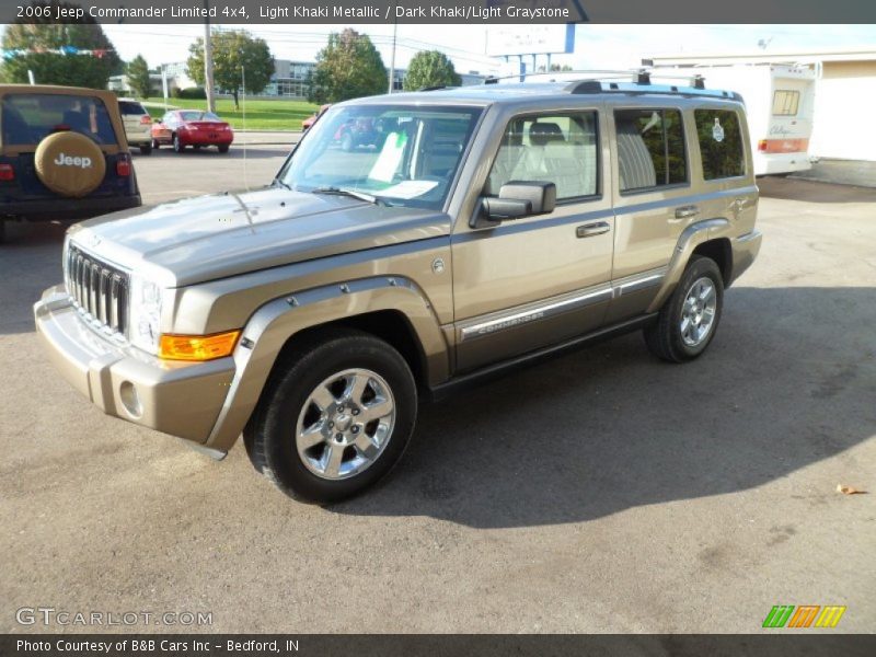 Light Khaki Metallic / Dark Khaki/Light Graystone 2006 Jeep Commander Limited 4x4