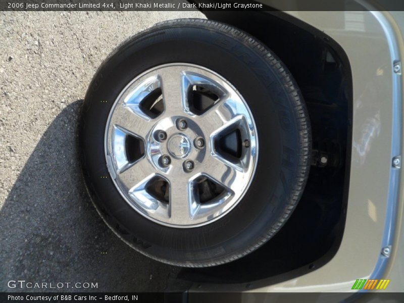 Light Khaki Metallic / Dark Khaki/Light Graystone 2006 Jeep Commander Limited 4x4