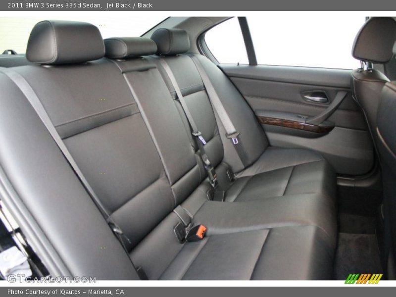 Jet Black / Black 2011 BMW 3 Series 335d Sedan