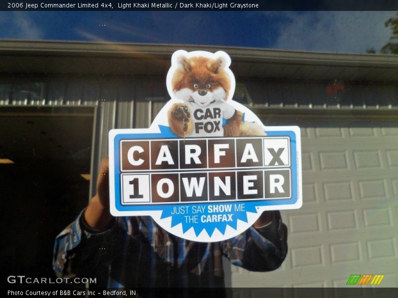 Light Khaki Metallic / Dark Khaki/Light Graystone 2006 Jeep Commander Limited 4x4