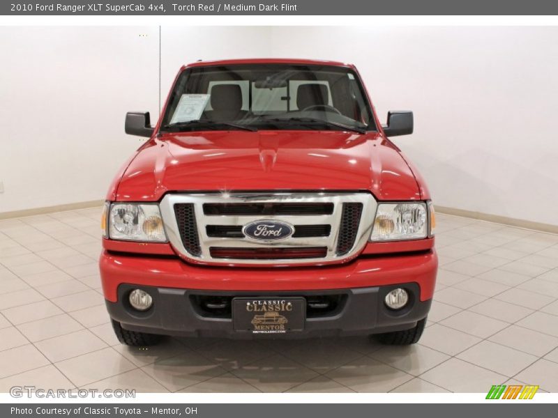 Torch Red / Medium Dark Flint 2010 Ford Ranger XLT SuperCab 4x4