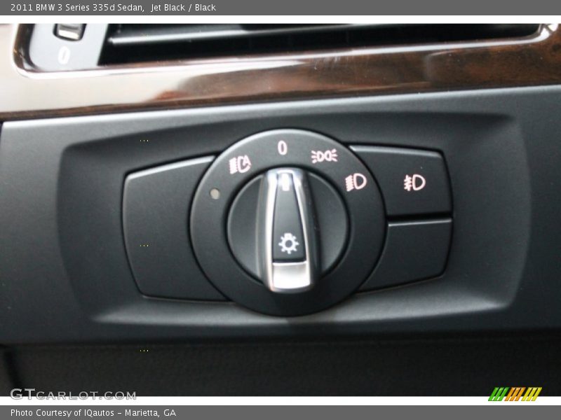 Jet Black / Black 2011 BMW 3 Series 335d Sedan