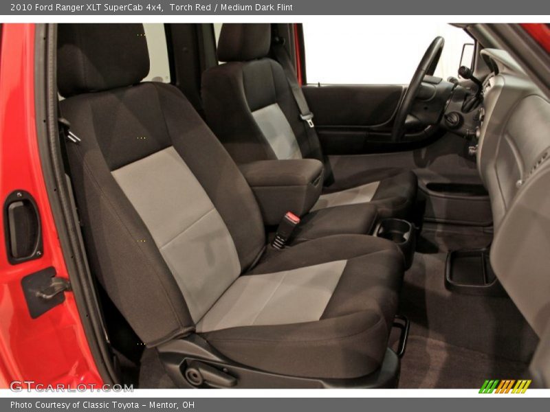 Torch Red / Medium Dark Flint 2010 Ford Ranger XLT SuperCab 4x4