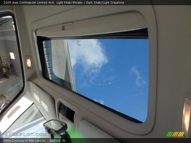 Light Khaki Metallic / Dark Khaki/Light Graystone 2006 Jeep Commander Limited 4x4