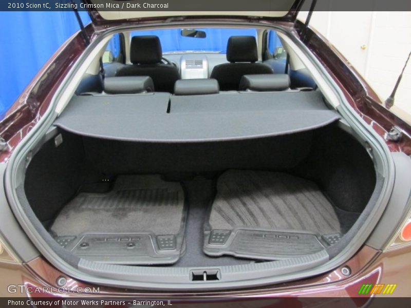 Sizzling Crimson Mica / Dark Charcoal 2010 Scion tC