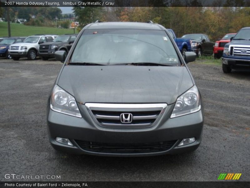 Nimbus Gray Metallic / Gray 2007 Honda Odyssey Touring