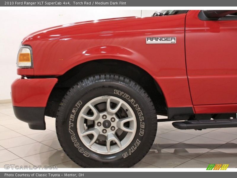 Torch Red / Medium Dark Flint 2010 Ford Ranger XLT SuperCab 4x4