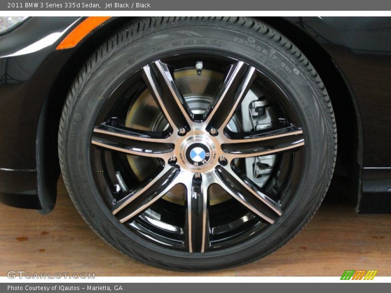 Custom Wheels of 2011 3 Series 335d Sedan
