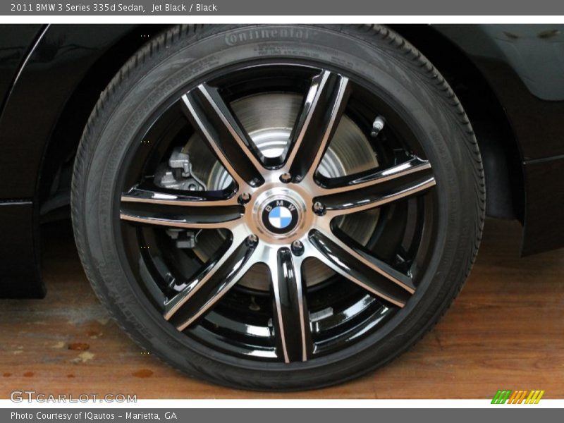 Jet Black / Black 2011 BMW 3 Series 335d Sedan