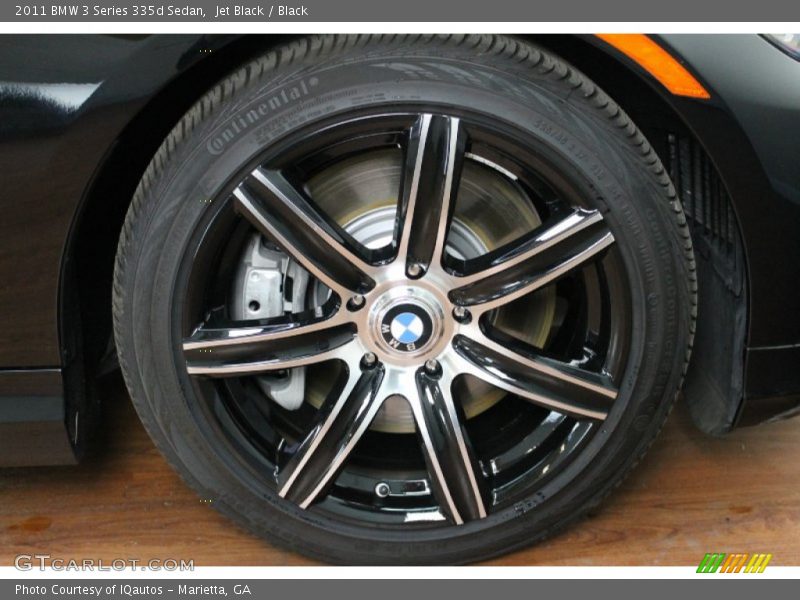 Jet Black / Black 2011 BMW 3 Series 335d Sedan