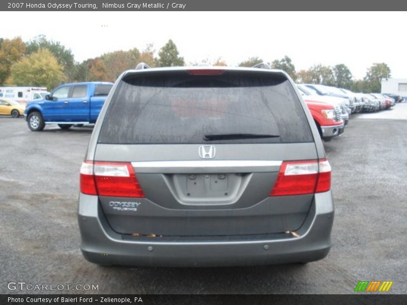 Nimbus Gray Metallic / Gray 2007 Honda Odyssey Touring