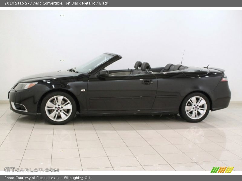  2010 9-3 Aero Convertible Jet Black Metallic