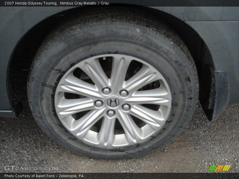 Nimbus Gray Metallic / Gray 2007 Honda Odyssey Touring
