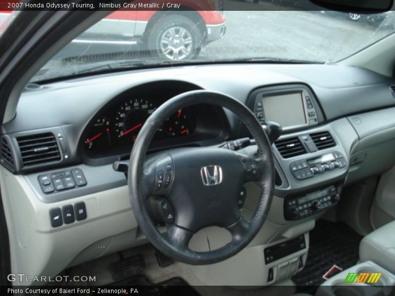 Nimbus Gray Metallic / Gray 2007 Honda Odyssey Touring