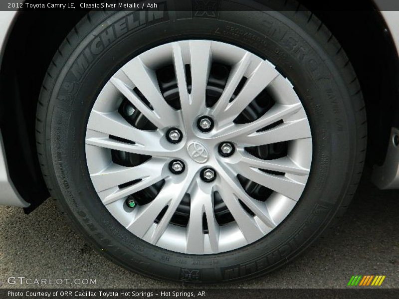 Classic Silver Metallic / Ash 2012 Toyota Camry LE
