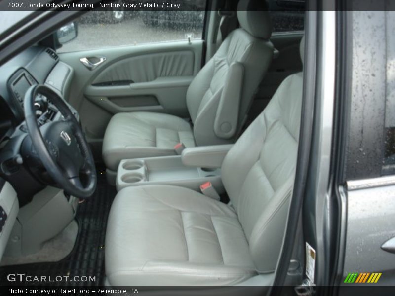 Nimbus Gray Metallic / Gray 2007 Honda Odyssey Touring