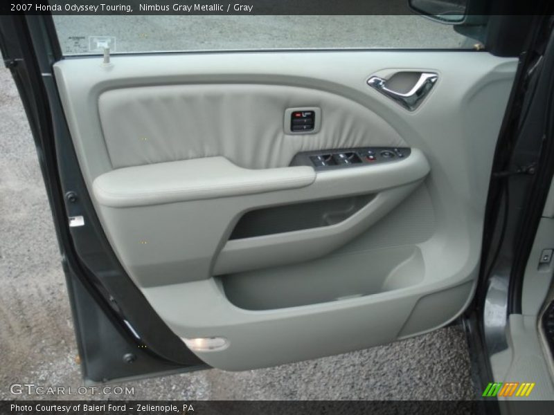 Nimbus Gray Metallic / Gray 2007 Honda Odyssey Touring