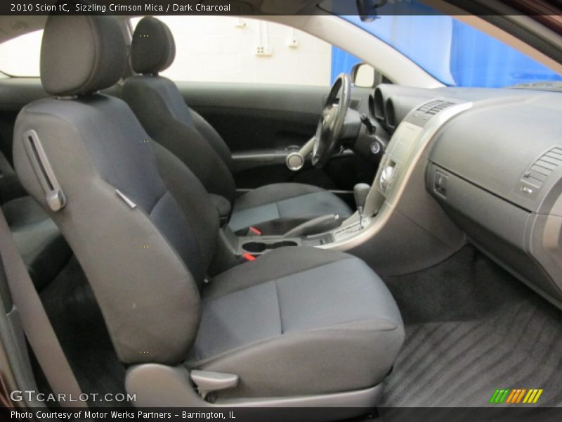 Sizzling Crimson Mica / Dark Charcoal 2010 Scion tC
