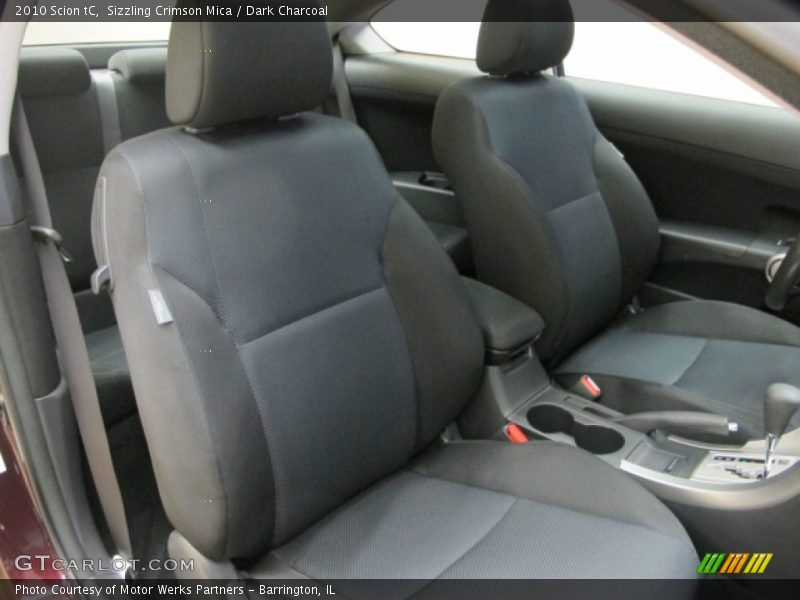 Sizzling Crimson Mica / Dark Charcoal 2010 Scion tC