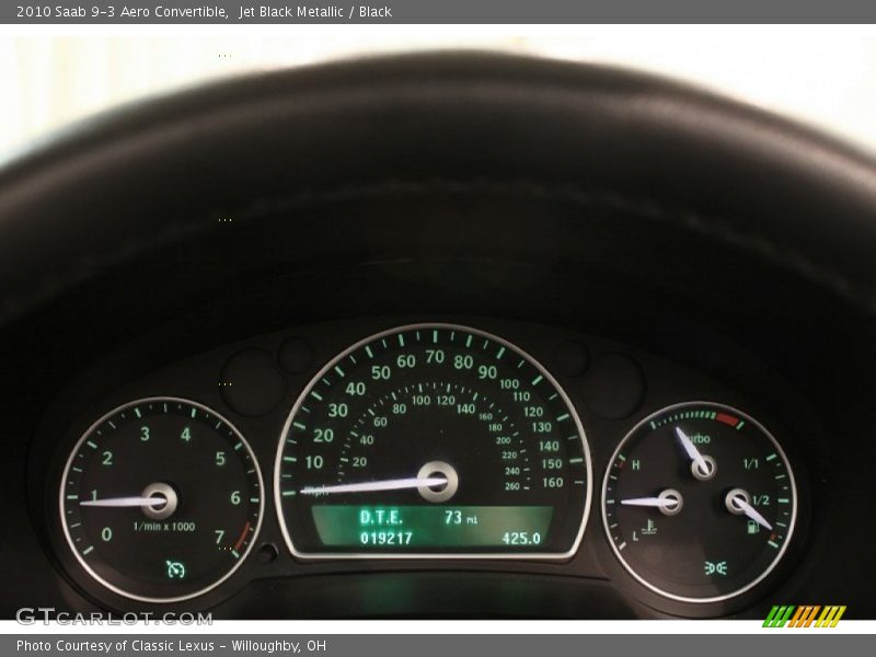  2010 9-3 Aero Convertible Aero Convertible Gauges