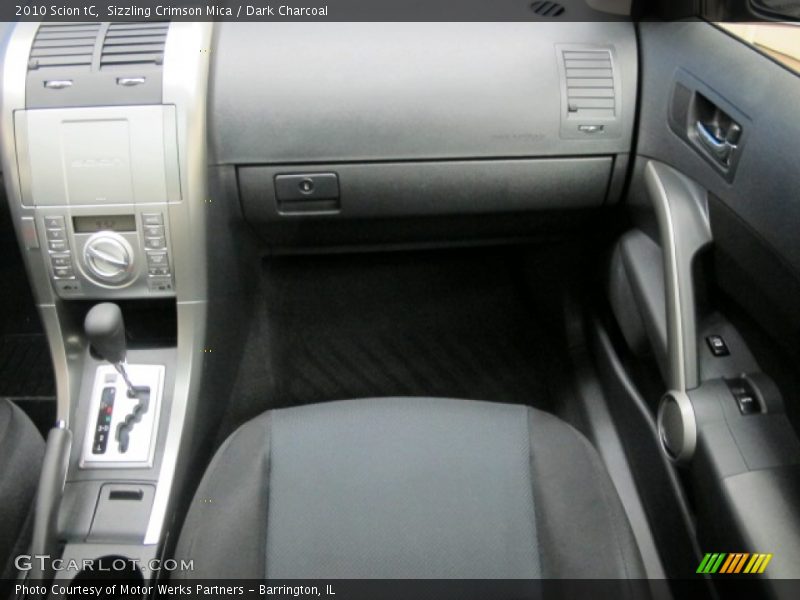 Sizzling Crimson Mica / Dark Charcoal 2010 Scion tC