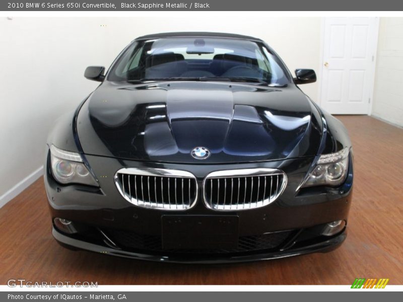  2010 6 Series 650i Convertible Black Sapphire Metallic