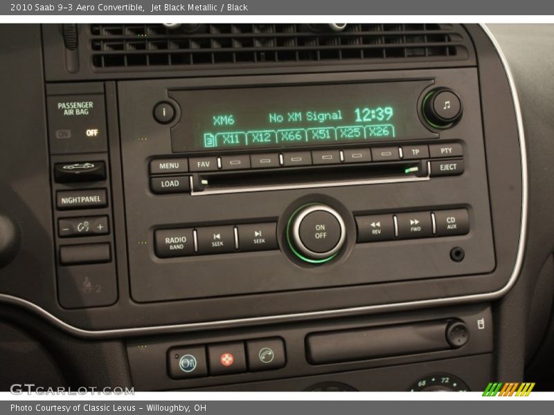 Audio System of 2010 9-3 Aero Convertible