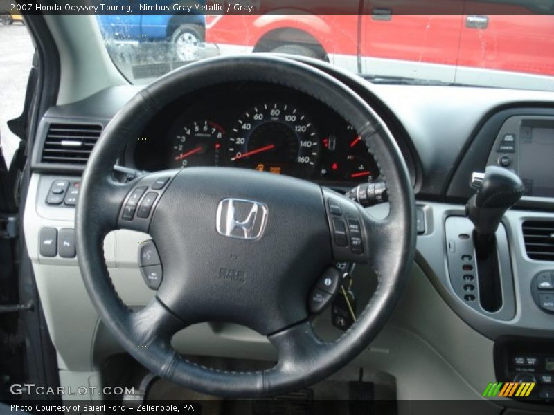 Nimbus Gray Metallic / Gray 2007 Honda Odyssey Touring