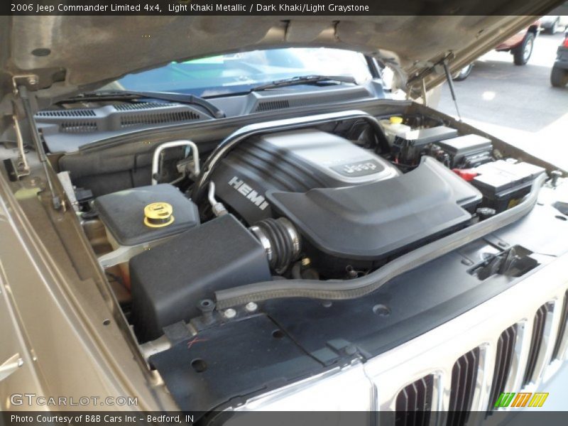 Light Khaki Metallic / Dark Khaki/Light Graystone 2006 Jeep Commander Limited 4x4