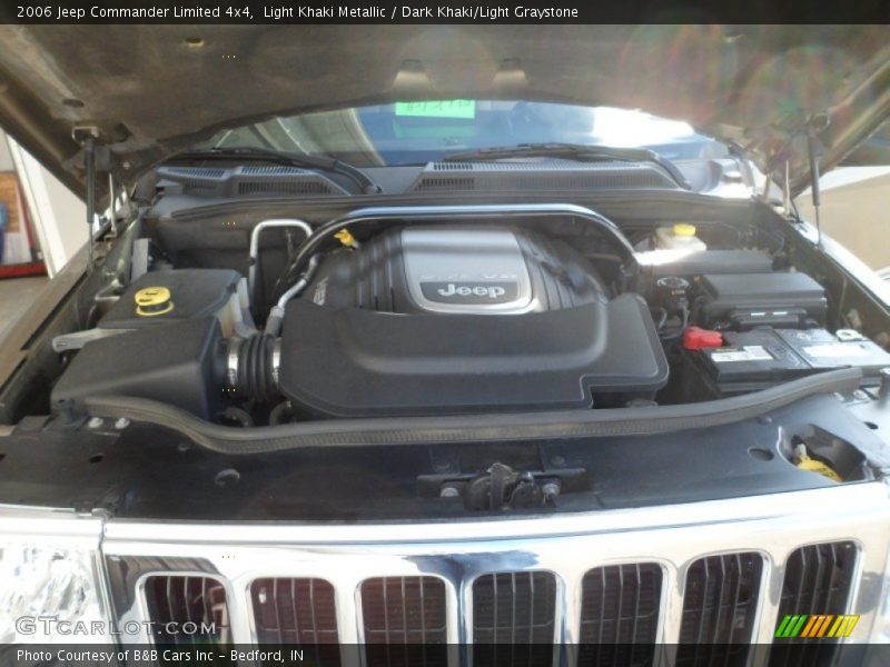 Light Khaki Metallic / Dark Khaki/Light Graystone 2006 Jeep Commander Limited 4x4