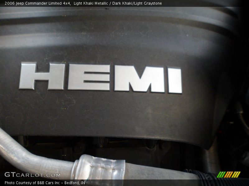 Light Khaki Metallic / Dark Khaki/Light Graystone 2006 Jeep Commander Limited 4x4