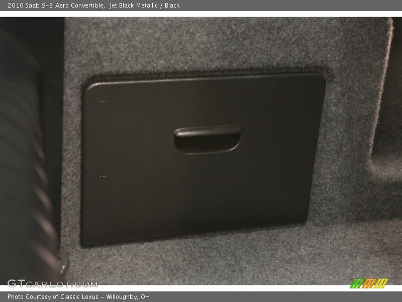 Jet Black Metallic / Black 2010 Saab 9-3 Aero Convertible