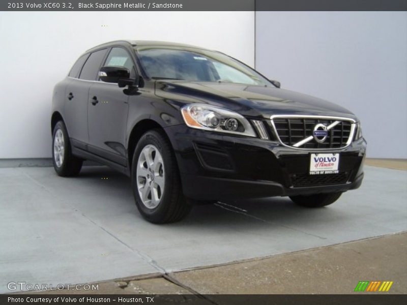 Black Sapphire Metallic / Sandstone 2013 Volvo XC60 3.2