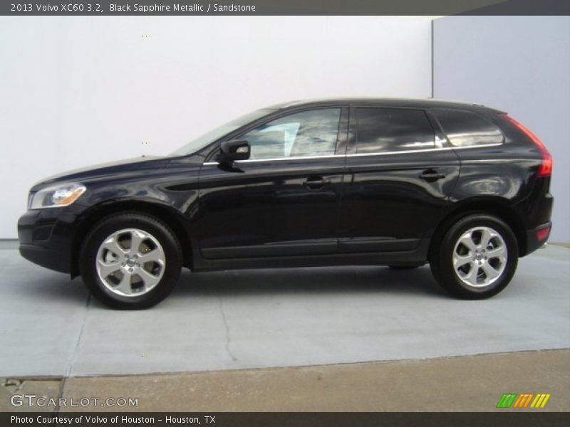 Black Sapphire Metallic / Sandstone 2013 Volvo XC60 3.2