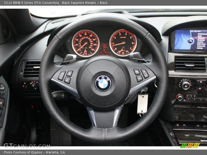  2010 6 Series 650i Convertible Steering Wheel