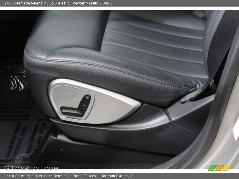 Pewter Metallic / Black 2006 Mercedes-Benz ML 350 4Matic